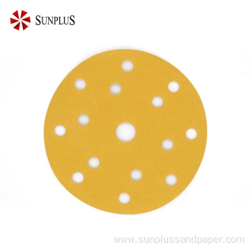 Automotive Sandpaper Gold Disc Auto Body Sanding